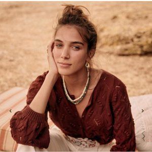 NWOT- SEZANE MARTHE JUMPER, XS, HAZELNUT